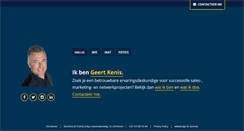 Desktop Screenshot of geertkenis.be
